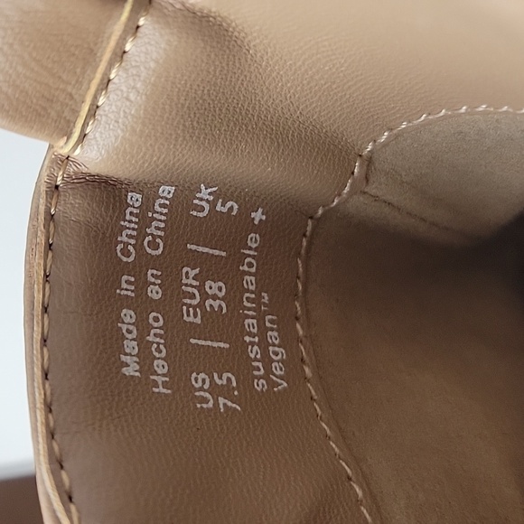 CALL IT SPRING WOMEN'S TAN SLIP ON ANKLE BOOTS - Picture 7 of 7